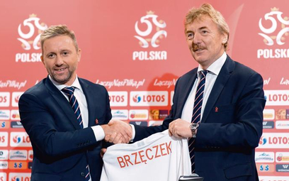 Jerzy Brzęczek i Zbigniew Boniek: tak wyglądało powitanie, teraz prezes postanowił się pożegnać