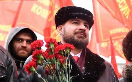 Maksim Surajkin, lider partii Komuniści Rosji