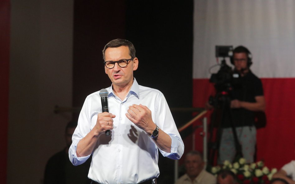 Mateusz Morawiecki w Ełku