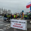 Protest rolników na przejściu granicznym w Dorohusku, 12 lutego. Rolnicy z całej Polski od piątku ko