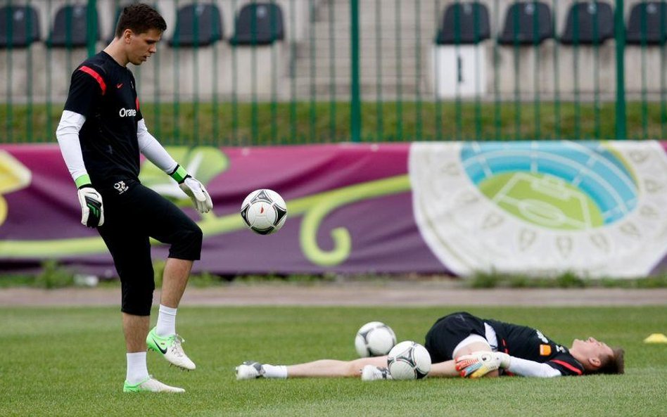 Wojciech Szczęsny i Przemysław Tytoń