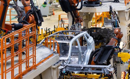 Zmalał eksport. To głównie przez spadek popytu w segmencie związanym z produkcją aut elektrycznych