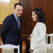 Radosław Sikorski i Annalena Baerbock