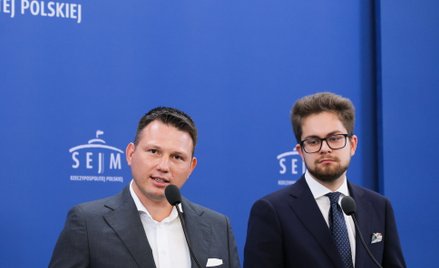 Sławomir Mentzen i Wojciech Machulski