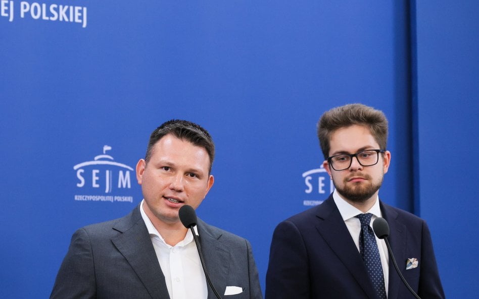 Sławomir Mentzen i Wojciech Machulski