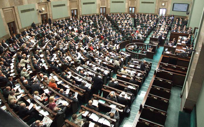 Sejmowa sala posiedzeń
