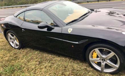 Kierowca Ubera jechał kradzionym Ferrari