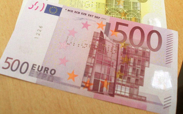 EBC przestanie emitować banknoty 500 euro