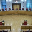 Trybunał Konstytucyjny podczas rozprawy w sprawie sporu kompetencyjnego między prezydentem a Sądem N