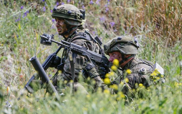 Żołnierze na największych manewrach z udziałem państw NATO w Polsce Anakonda 2016, rozpoczętych w ze