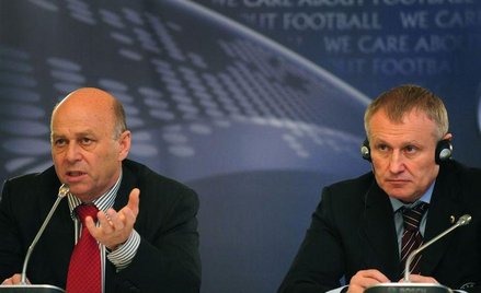 Grzegorz Lato i Grigoriy Surkis