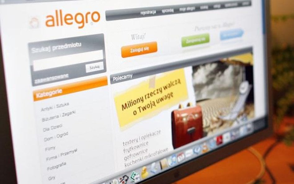 Handel w internecie: fiskus ma oko na Allegro Junior