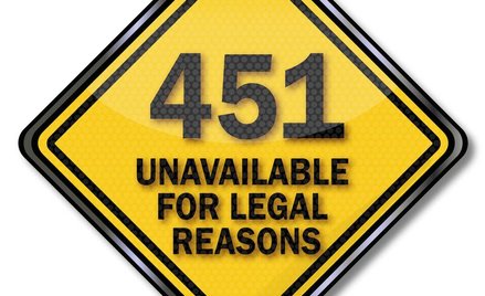 Error 451: Strona zablokowana przez rząd