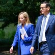 Giorgia Meloni i Mateusz Morawiecki