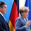 Angela Merkel i Sigmar Gabriel. "Osoby bez szans na pozostanie w Niemczech powinny jak najszybciej w