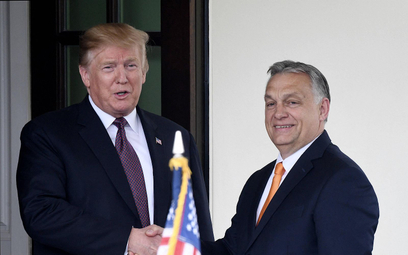 Donald Trump wita Viktora Orbána w Białym Domu - maj 2019 roku