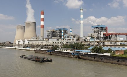 Elektrownia w Chinach.