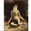 Tak Hioba wyobrażał sobie francuski malarz Leon Bonnat (1833–1922)