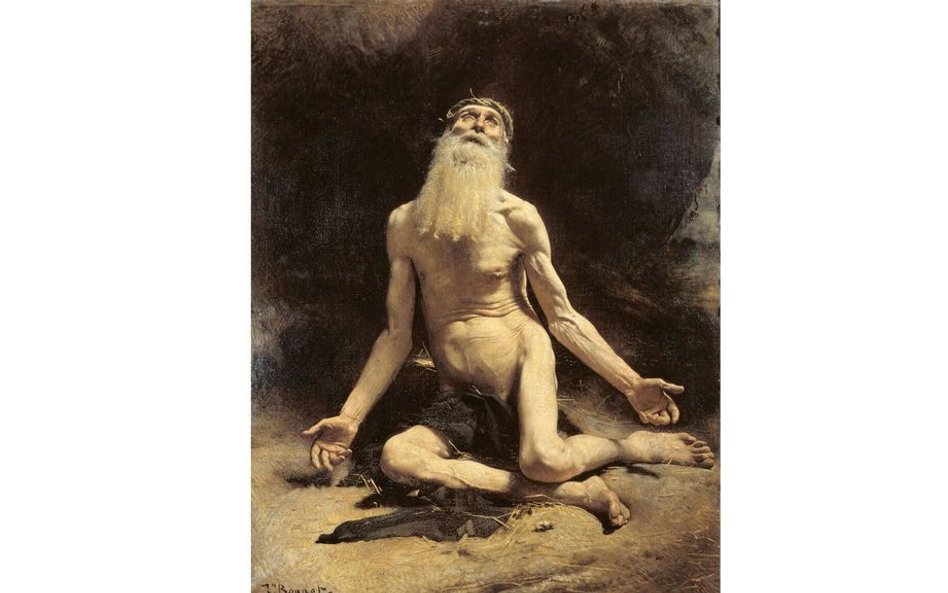 Tak Hioba wyobrażał sobie francuski malarz Leon Bonnat (1833–1922)