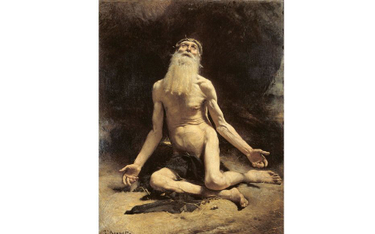 Tak Hioba wyobrażał sobie francuski malarz Leon Bonnat (1833–1922)