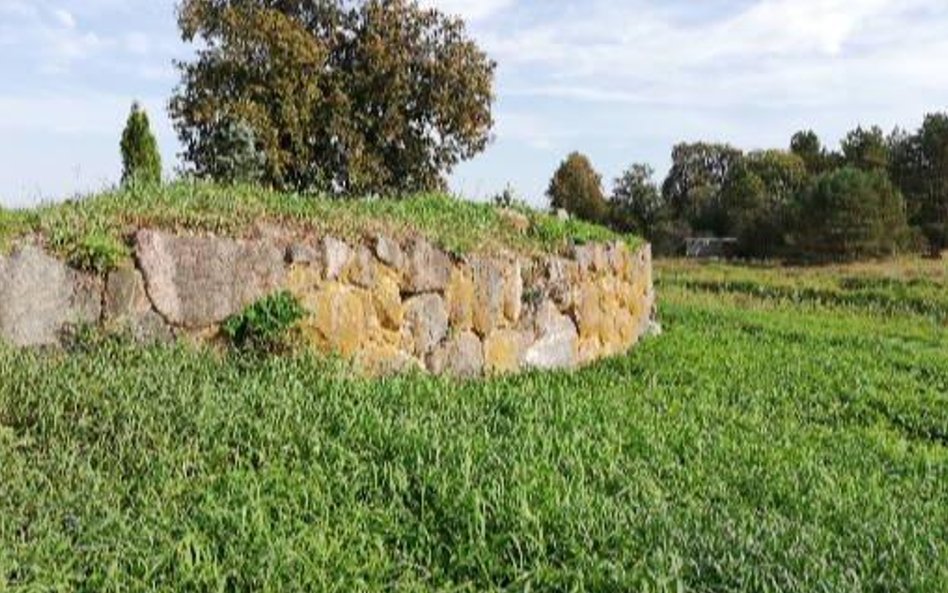 Zułów - fundamenty dworu, w którym urodził się Józef Piłsudski