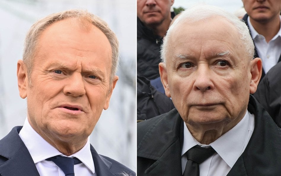 Donald Tusk i Jarosław Kaczyński