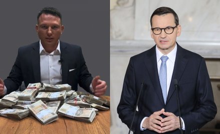 Sławomir Mentzen i Mateusz Morawiecki