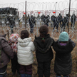 Imigranci na granicy Polski z Białorusią