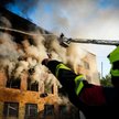 Skutki rosyjskiego ataku dronów w Czernihowie