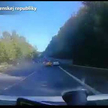 Mercedesem kierował polski dziennikarz