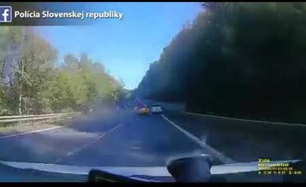 Mercedesem kierował polski dziennikarz