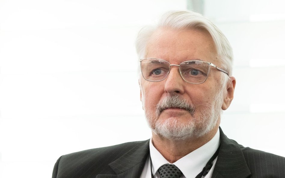 Były szef MSZ Witold Waszczykowski