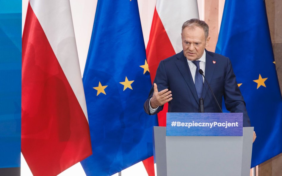 Premier Donald Tusk na Szczycie Medycznym "Bezpieczny Pacjent"