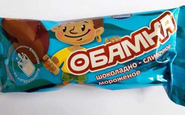W Rosji sprzedawali lody czekoladowe "Obamka"