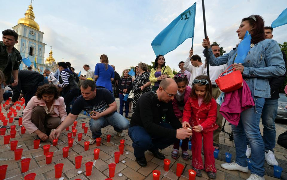 Zgromadzenie w 70. rocznicę deportacji Tatarów z Krymu