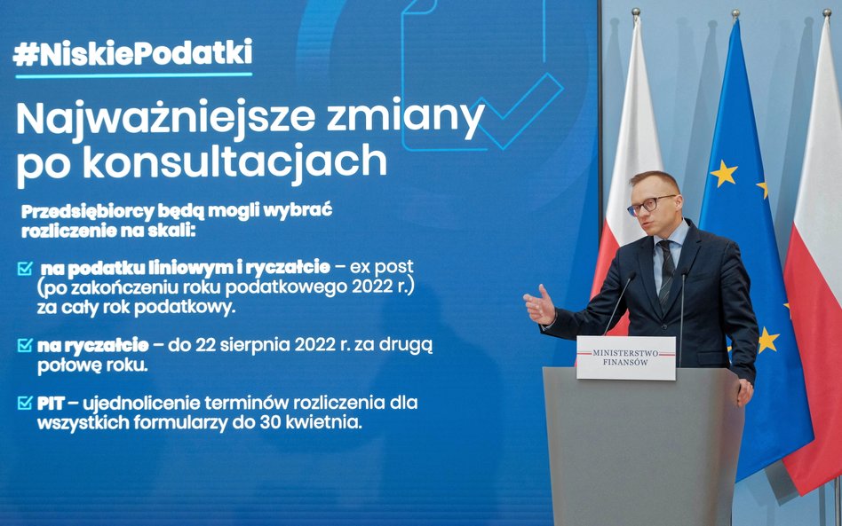 Poseł, sekretarz stanu w Ministerstwie Finansów Artur Soboń