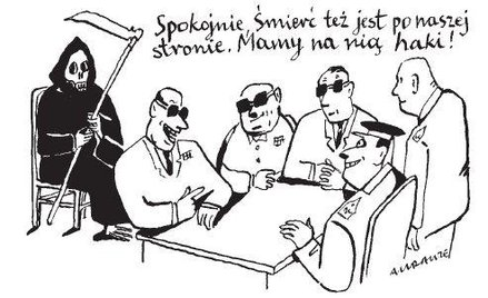 Komentarz rysunkowy. Śmierć po naszej stronie
