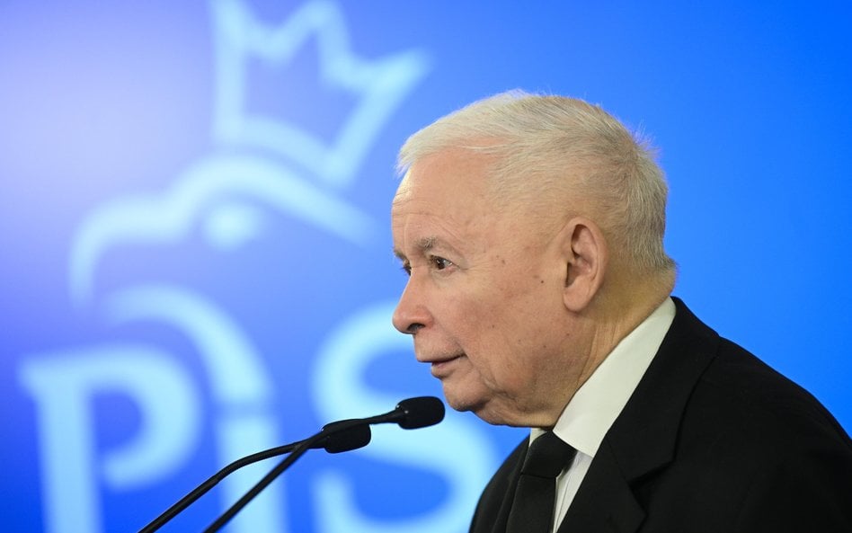 Prezes PiS Jarosław Kaczyński
