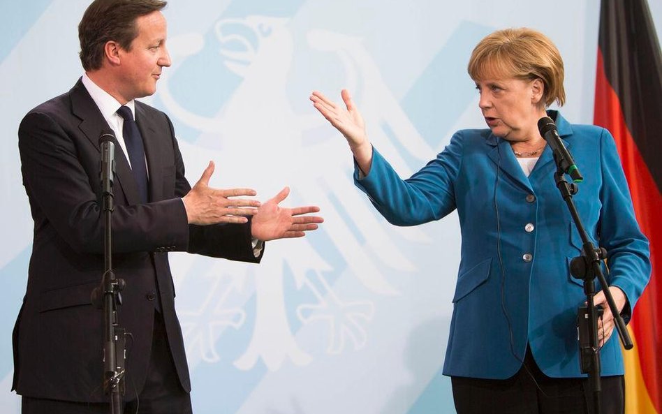 David Cameron przybył do Berlina na rozmowy z Angelą Merkel