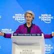Ursula von der Leyen podczas przemówienia w Davos