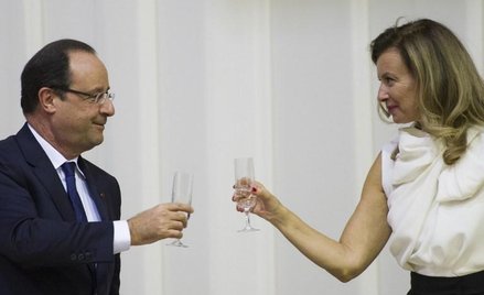 Hollande i Trierweiler w październiku w RPA. Wtedy nikt nie przypuszczał, że jej status pierwszej da
