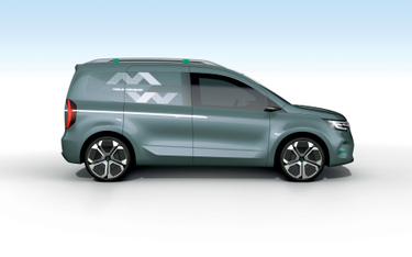 Renault Kangoo Z.E. Concept: 80 procent nowej generacji Kangoo