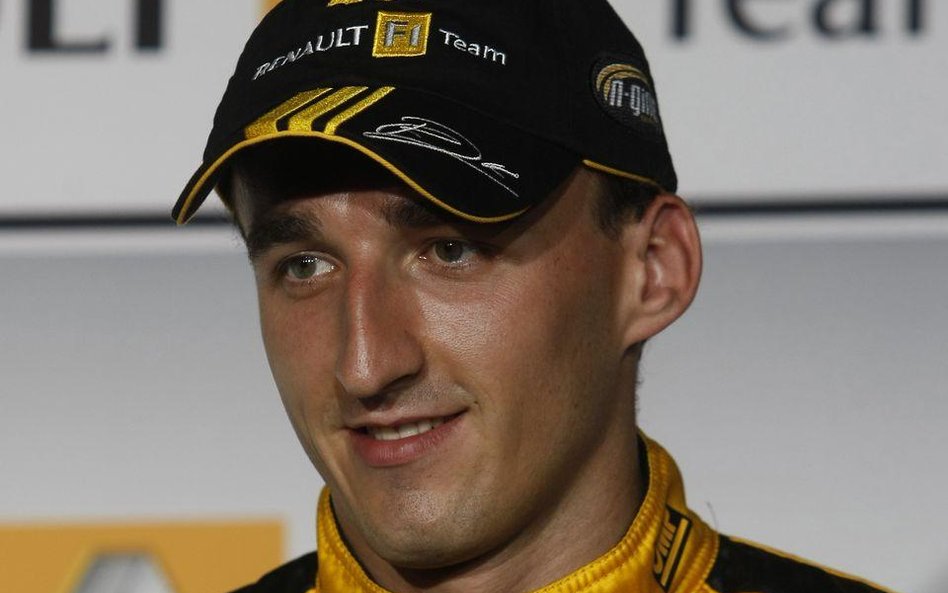 Kubica: spokojnie, to tylko trening