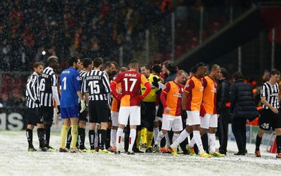 Mecz Galatasaray - Juventus zostanie dokończony w środę o 14.00