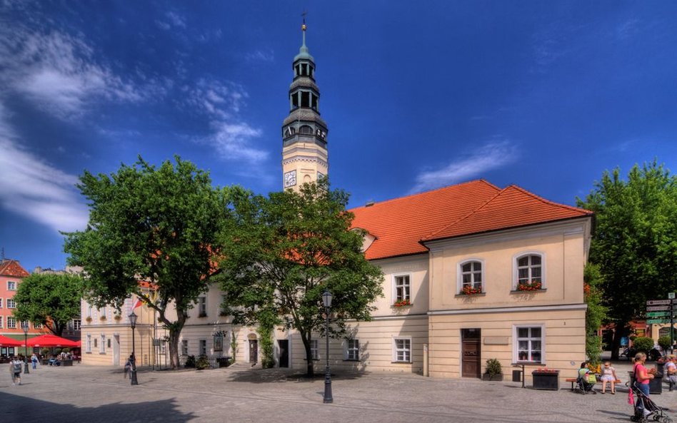 Jest napis "I love Zielona", bo zabrakło pieniędzy na "Górę"