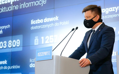 Michał Dworczyk: Nie ma już wolnych szczepionek