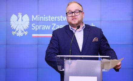 Rzecznik Ministerstwa Spraw Zagranicznych Łukasz Jasina