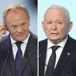 Premier RP Donald Tusk i prezes PiS Jarosław Kaczyński
