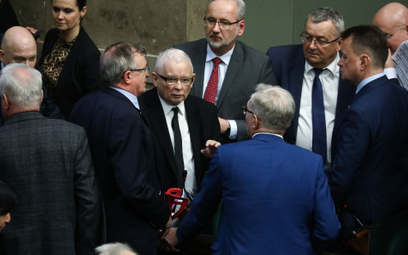 Jarosław Kaczyński w Sejmie