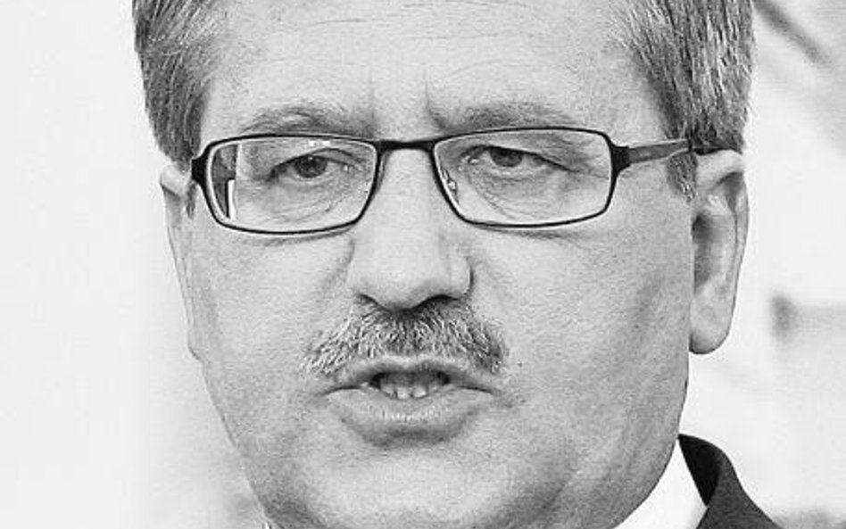 Bronisław Komorowski, p.o. prezydenta